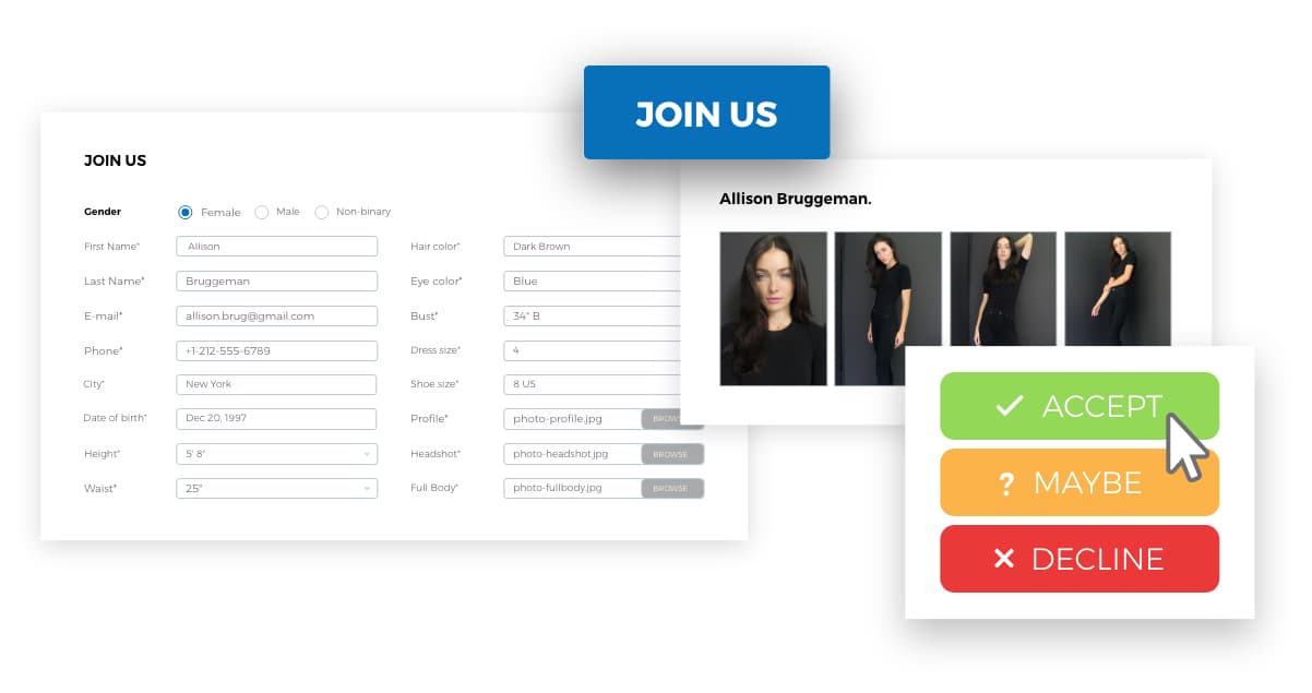 Scouting tools that allow your agency to find the perfect model or talent